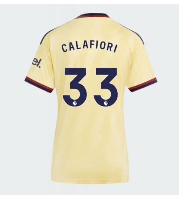 Arsenal Riccardo Calafiori #33 Tredjetrøje Dame 2026-27 Kortærmet Arsenal Riccardo Calafiori #33 Tredjetrøje Dame 2026-27 Kortærmet